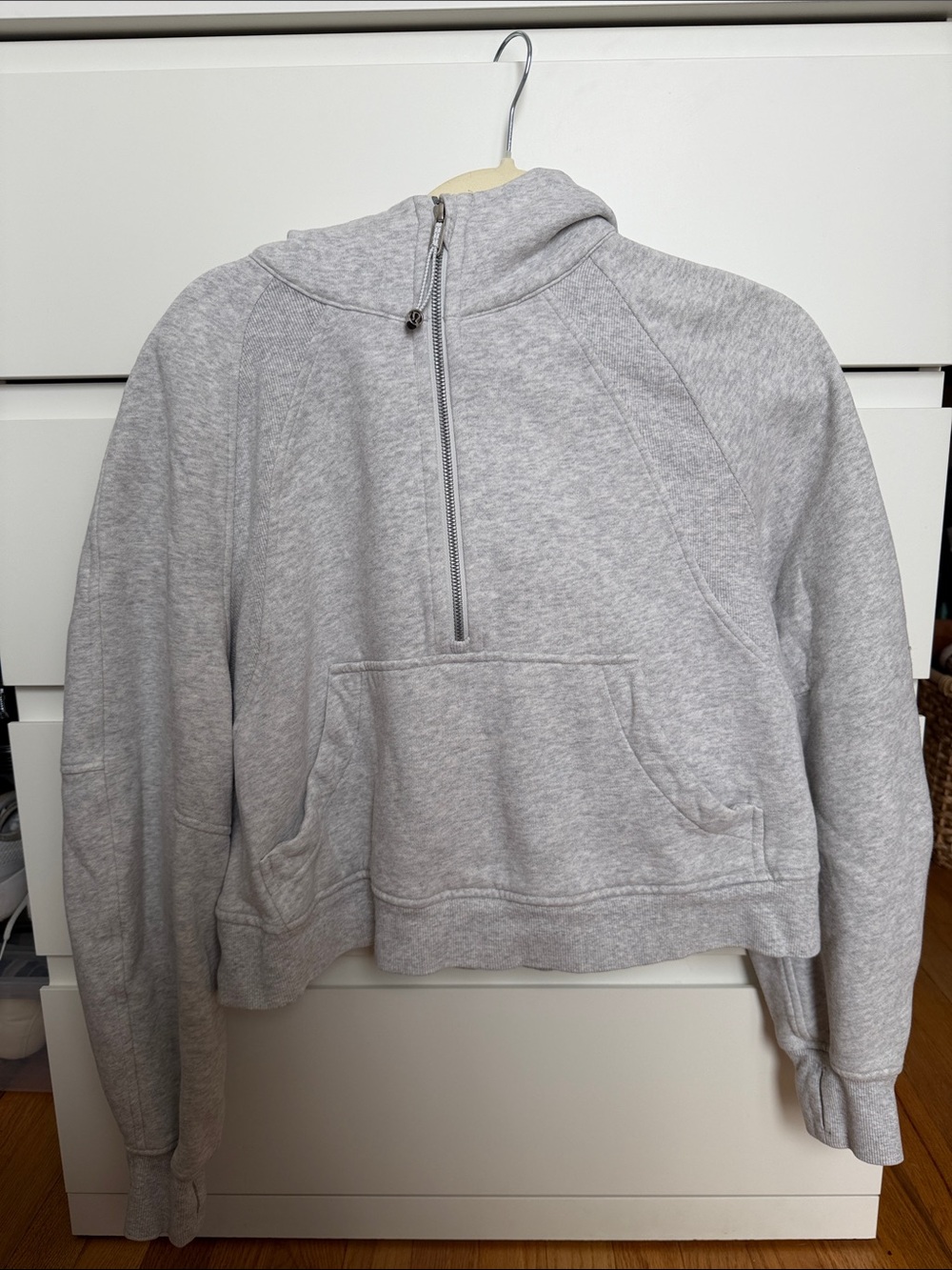 Lululemon Grey Scuba Hoodie